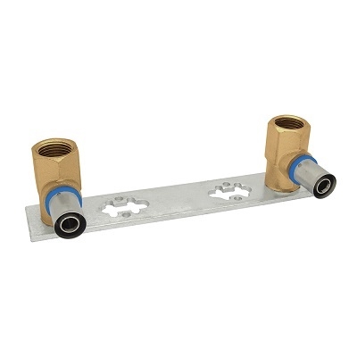 PEX SPOJNI SET SA PLOČICOM 16x1/2" ZA MJEŠALICU razmak 155mm